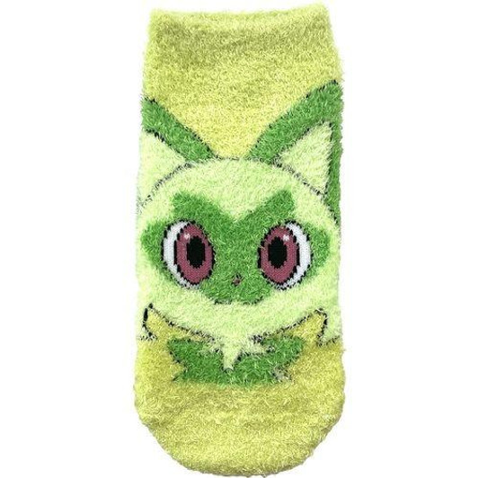 Pokemon Center Original Pokemon Center Fluffy Socks Sprigatito LGR Junior (15-21cm)