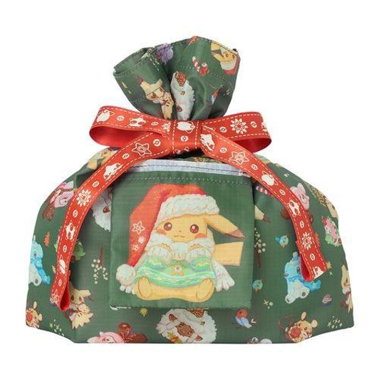  Pokemon Center Original Wrapping Eco Bag S Pokemon Heartwarming Christmas 