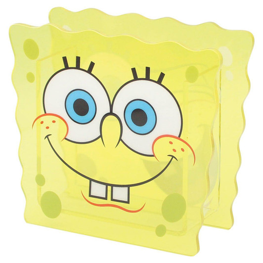  T's Factory Sponge Bob Acrylic Pen Stand Face 