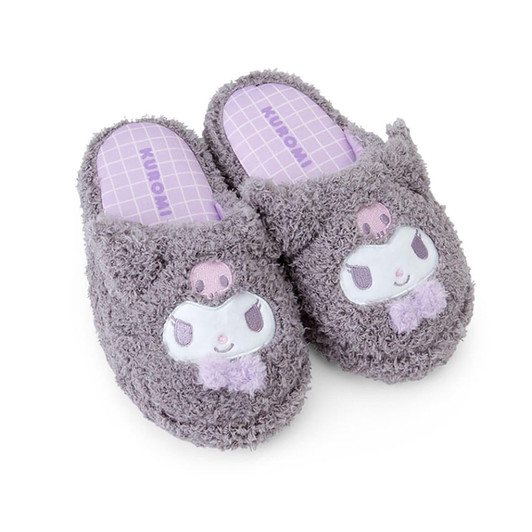  Sanrio Kuromi Kids Face-Shaped Slippers 