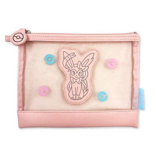 Pokemon Center Original Pokemon Center Mesh Flat Pouch Pastel Sylveon