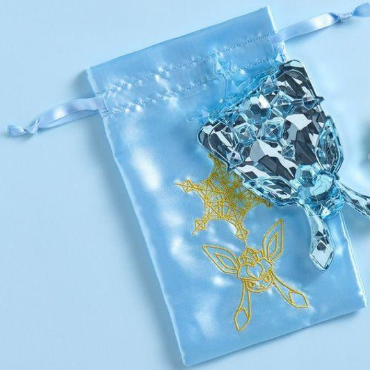 Pokemon Center Original Pokemon AccessoryDie-Cut Sparkling Mirror Ice Terastal Glaceon