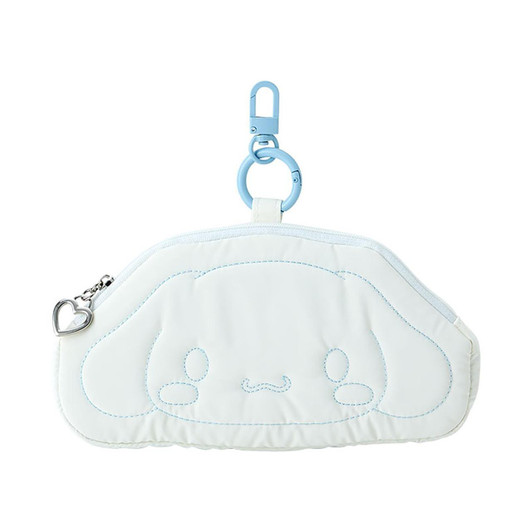  Sanrio Cinnamoroll Face-Shaped Pass Case (Fuwapuku Winter) Pass Holder ID Card Case 