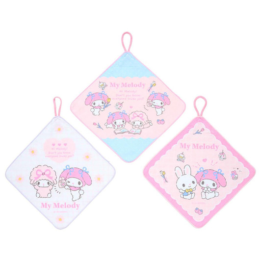  Sanrio My Melody Towel 3-Piece Set with Name Tag  