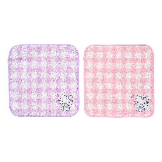  Sanrio Hello Kitty Petit Towel Set Of 2 With Name Tag 275689 