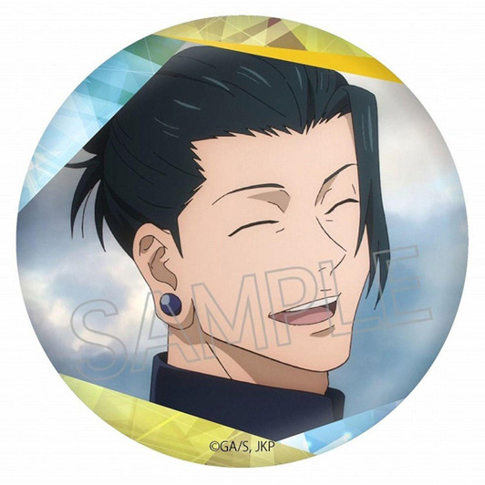  TwinCre Jujutsu Kaisen Glittering Can Badge Suguru Geto A 