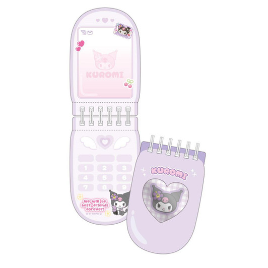  T's Factory Sanrio Style Cell Phone Photo Ring Memo Kuromi 