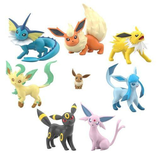 Pokemon Center Original Pokemon Center Pokemon Scale World Paldea Region Eevee Evolution Set