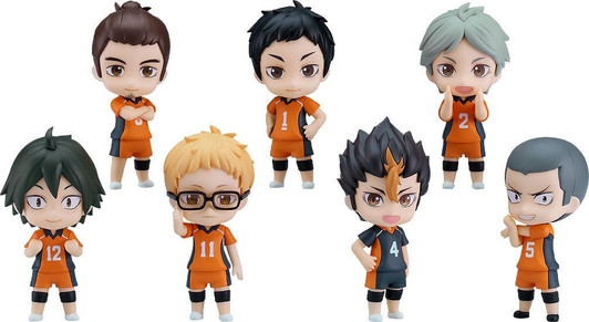  ORANGE ROUGE Nendoroid Surprise: Haikyu!! 02 Karasuno Edition Figures Complete Box 