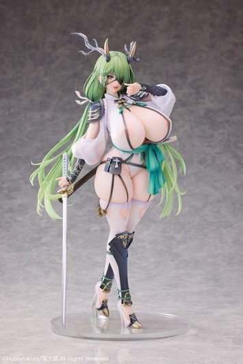  amiami Hobby sakura: Original Character: One-Eyed Dragon-chan illustration by Mataro 1/6 Complete Figure 