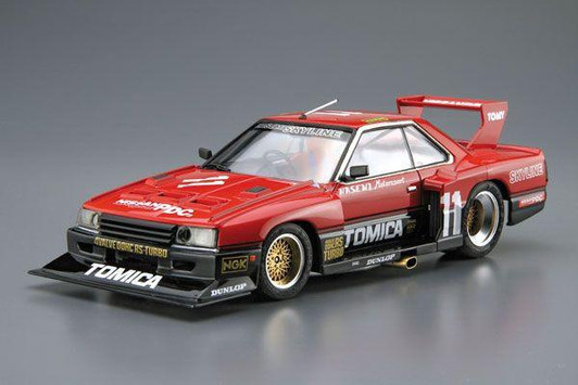  Aoshima The Model Car No.11 1/24 Nissan KDR30 Skyline Super Silhouette '82 Plastic Model 