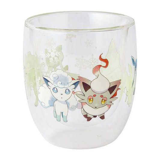 Pokemon Center Original Double Wall Glass Snowy Gathering