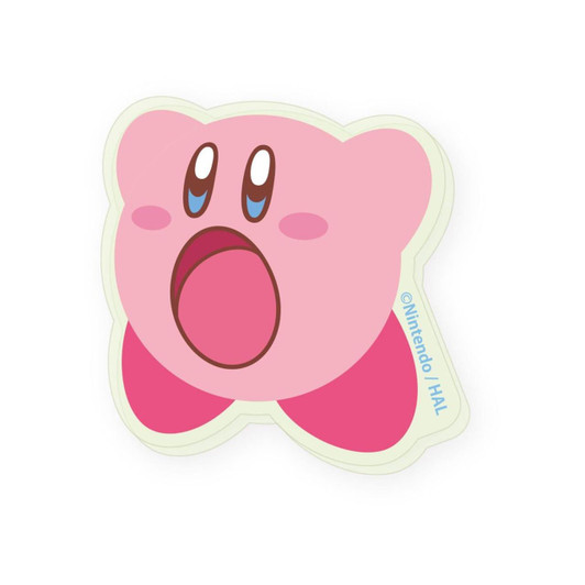  T's Factory Kirby Of The Stars Luminous Acrylic Sticker Inhale 