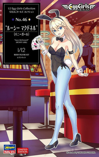 Hasegawa 1/12 12 Egg Girls Collection No.46 "Lucy MacDonell" (Bunny Girl) Resin Kit