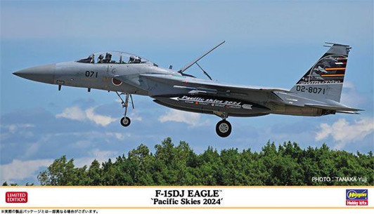  Hasegawa 1/72 F-15DJ Eagle "Pacific Skies 2024" Plastic Model 