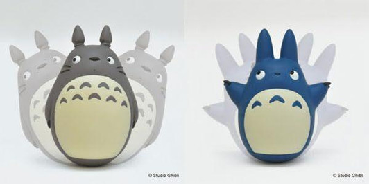  Ensky My Neighbor Totoro Swaying Roly-Poly Large Totoro And Medium Totoro R 