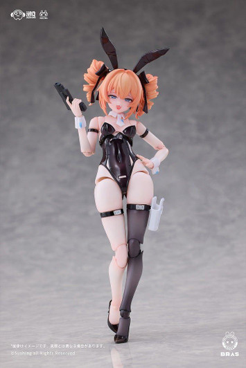  Good Smile Company Sushing: Sniper Leoni 1/12 Scale Articulated Figure (BUNNY RAPID ACTION SQUAD) 
