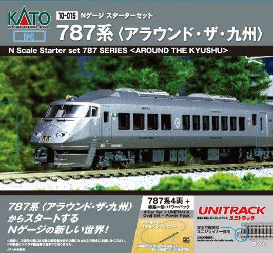 Kato 10-015 Series 787 'Around the Kyushu' N Scale Starter Set (4 Cars Set & Master1 [M1]) (N scale)