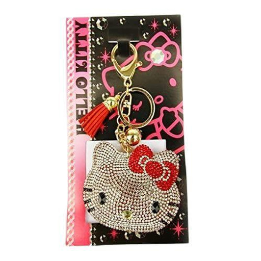 Other Sanrio Sparkling Leather Keychain Hello Kitty RE 