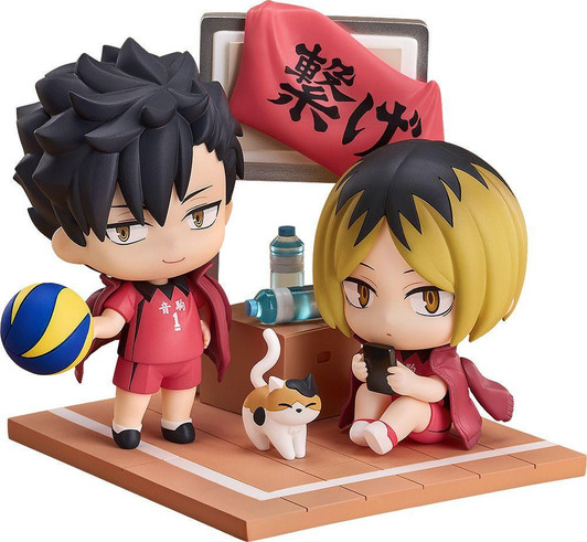  Good Smile Company Qset+ Tetsuro Kuroo & Kenma Kozume Figure (Haikyu!!) 