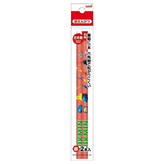  Mitsubishi Pencil Pikmin 2 P Pack Red Pencil 24 