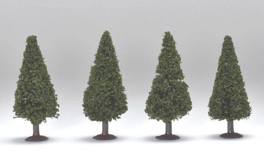 Tomix 8204 Scenery Trees Conifer Small (4 pieces) (N scale)