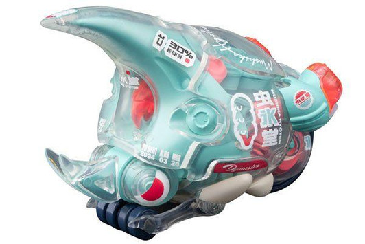  Wave LUNCH BOX SERIES Large Kabutomaru Dynastes Clear Plastic Model 