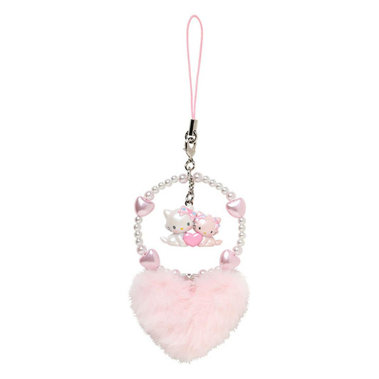  Sanrio Other Strap (Heisei Born Character Fluffy Heart) Charmmy Kitty 354597 