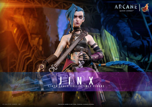  Hot Toys Television Masterpiece 1/6 Scale Figure Jinx (Arcane) 