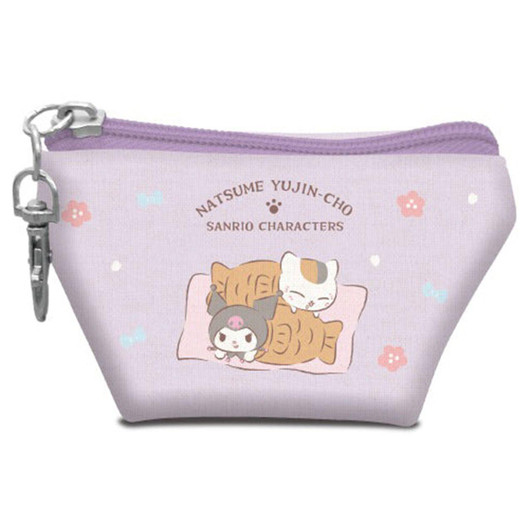  HASEPRO Earphone Pouch Natsume's Book Of Friends X Sanrio Characters Kuromi 