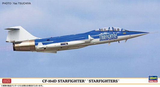  Hasegawa 1/48 CF-104D Starfighter "Starfighters" Plastic Model 