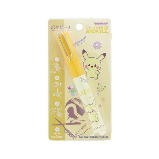 Pokemon Center Original Pokemon Center Stickyle Scissors PokePeace Pikachu
