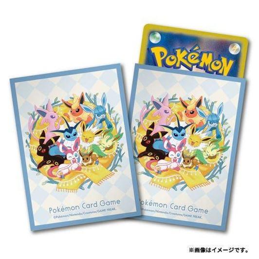 Pokemon Center Original Pokemon Center Pokemon Card Game Deck Sleeves Eevee's