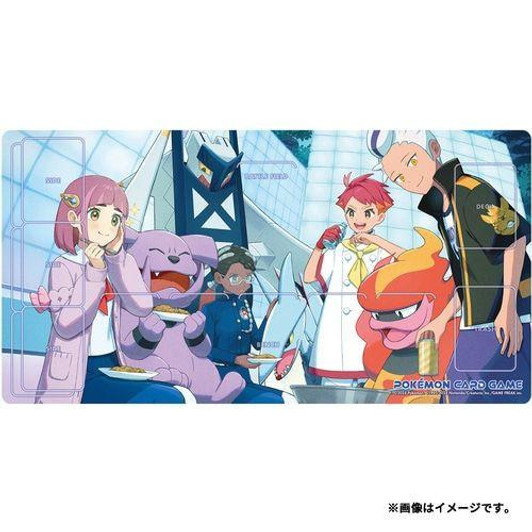 Pokemon Center Original Pokemon Card Game Rubber PlaymatPokemon Trainers - Snubbull Berry Academy