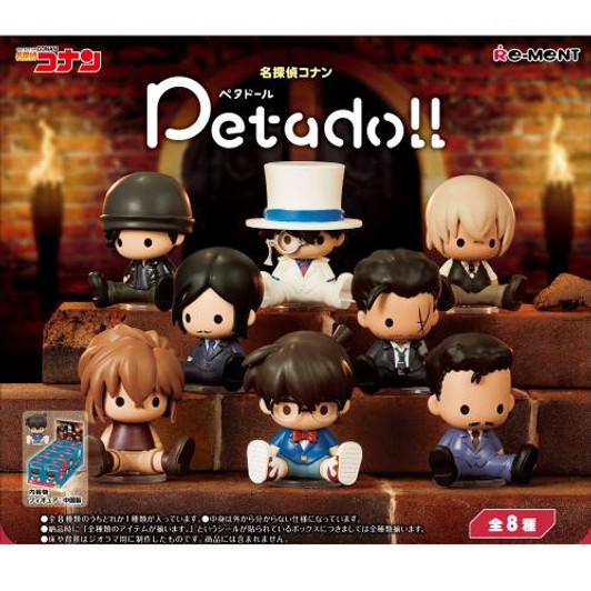  Re-ment Petadoll Detective Conan 8pcs Complete Box 