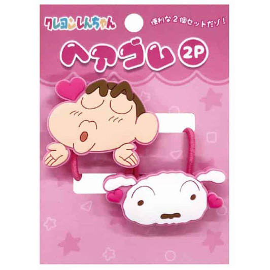  iplanning Crayon Shin-chan K3006A Hair Tie 2P Pink 