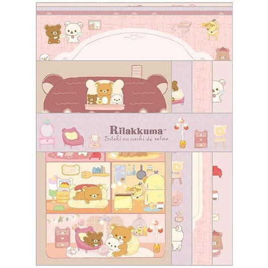 San-x San-x Rilakkuma Rilakkuma Letter Set LH82201