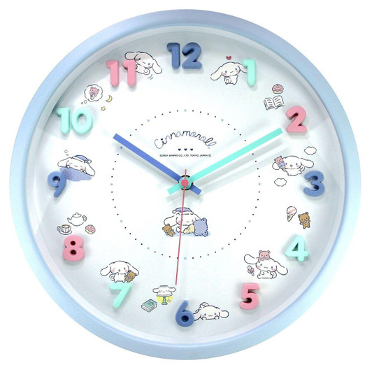  T's Factory Sanrio Icon Wall Clock Cinnamoroll 