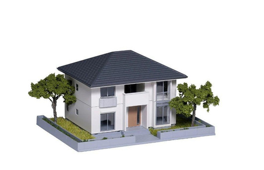 Kato 23-404D DioTown House with Garden 2 (White) (N scale)