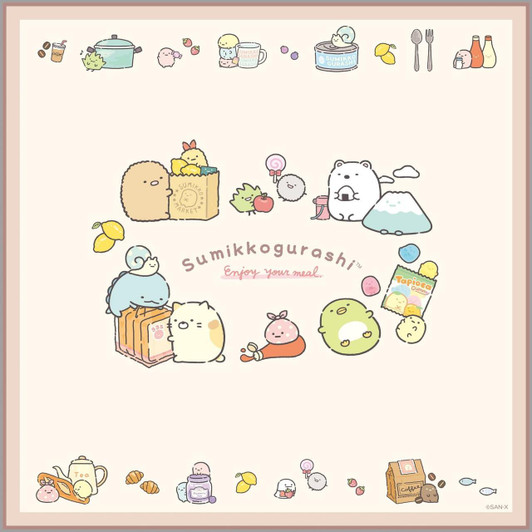  San-x Sumikko Gurashi LU/M Lunch Napkin CH44401 