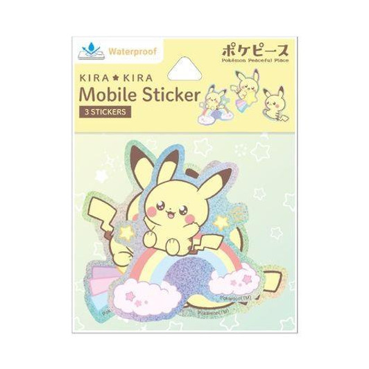 Pokemon Center Original Pokemon Center PokePeace Mobile Sticker Pikachu 925A
