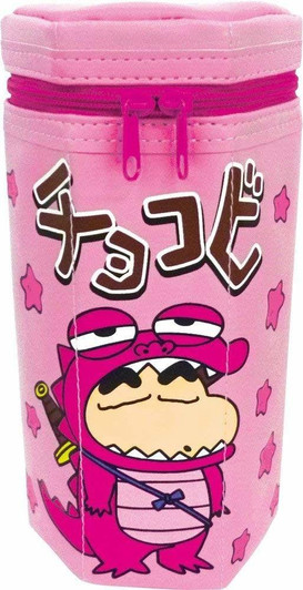  T's Factory Crayon Shin-chan Chocobi-shaped Pen Pouch Pink 
