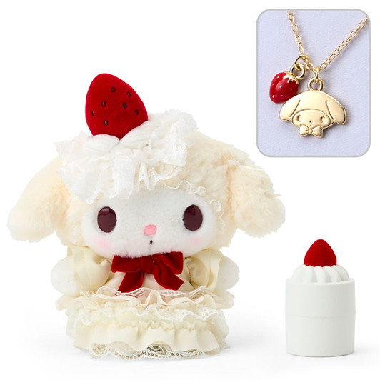 Sanrio My Melody Plush & Necklace (Shortcake) Accessory Holder Gift 391174