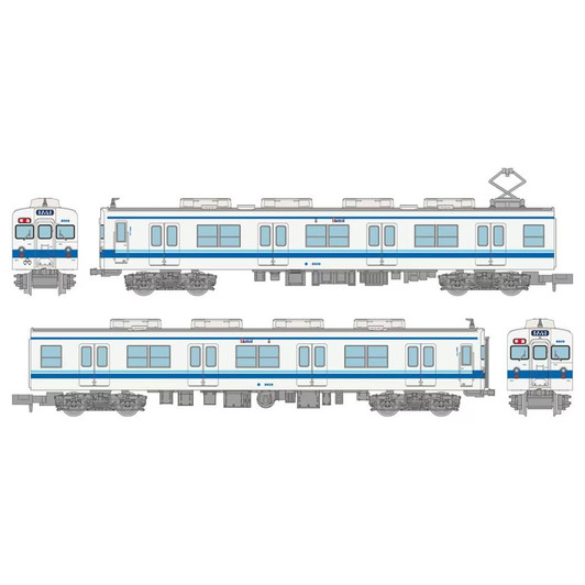  Tomytec Tobu Railway Type 8000 Early Repair Car 8509 Configuration 2 Cars Set (N scale) 