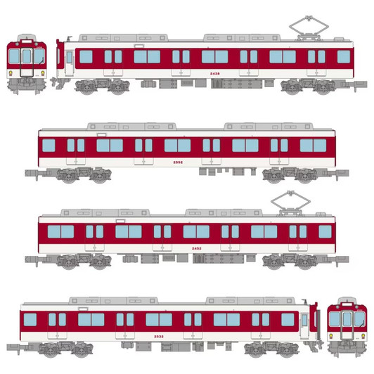  Tomytec Kintetsu Railway Series 2430 4 Cars Set (N scale) 