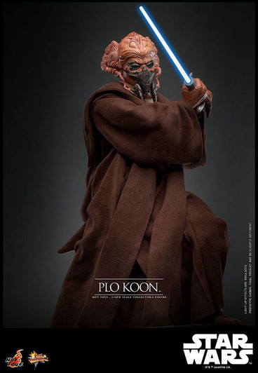  Hot Toys Movie Masterpiece -1/6 Scale Fully Poseable Figure Plo Koon (Star Wars Episode III Revenge of the Sith) 