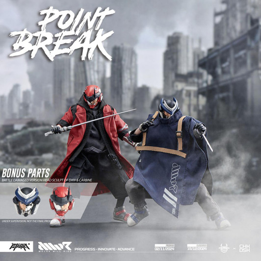  Union Creative DXIII & Carbine (Point Break Ver.) 1/12 Scale Figure Set 
