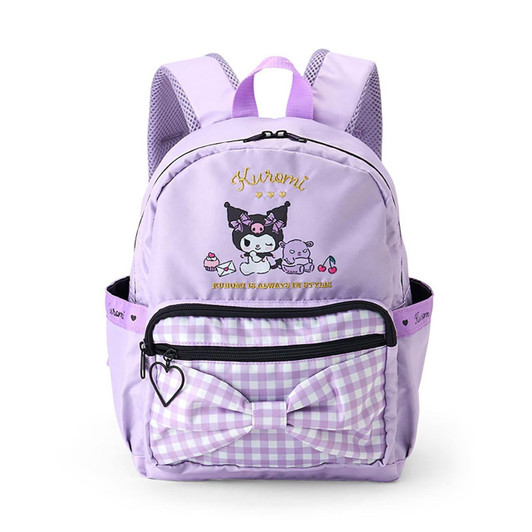  Sanrio Kuromi Kids Backpack M, Child's Excursion Backpack with Name Space 505765 