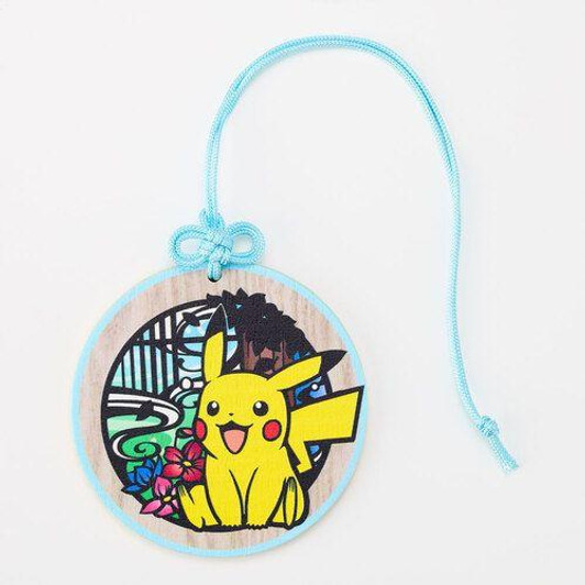 Pokemon Center Original Pokemon Center Round Luggage Tag Pikachu B