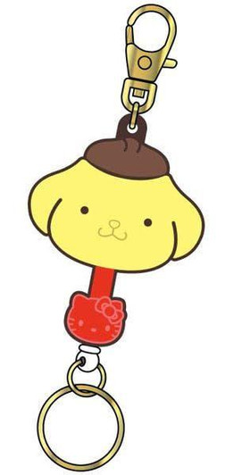  HASEPRO Sanrio C Chocolate Lover Key Reel 04 Pompompurin 